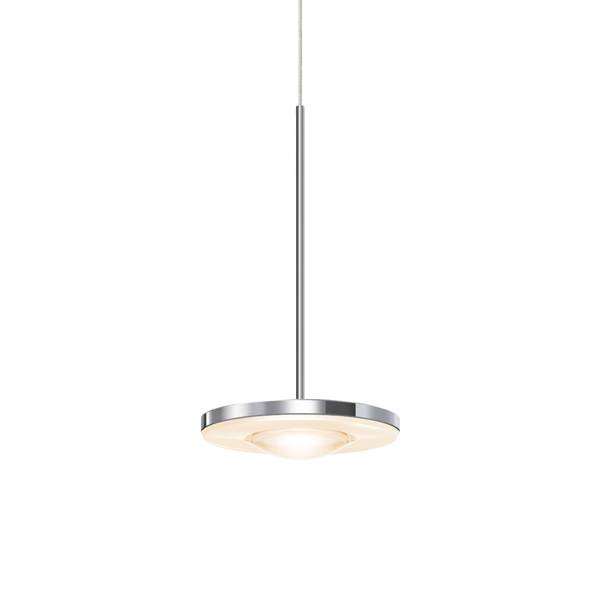 Bruck Euclid 80° AC S LED Pendelleuchte, Chrom
