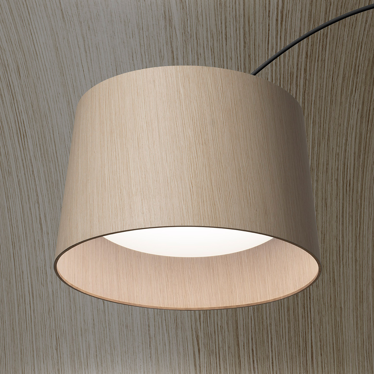 175-foscarini-twiggy-wood-led-terra-nero-detail3-1200x1200 Foscarini Twiggy Wood LED Terra, nero (schwarz), Leuchtenschirm