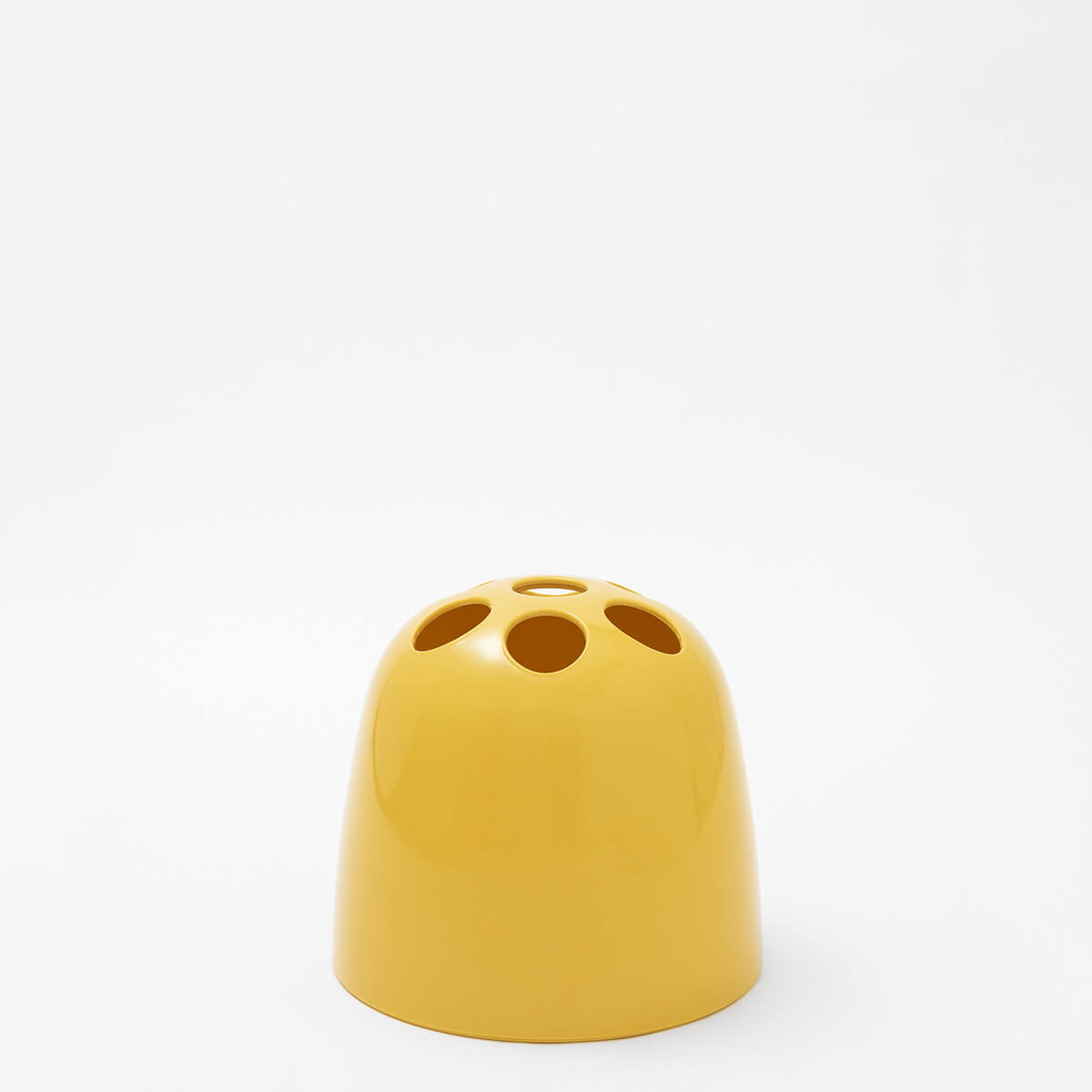 Artemide Milano Danese Dedalo Schirmständer, gelb
