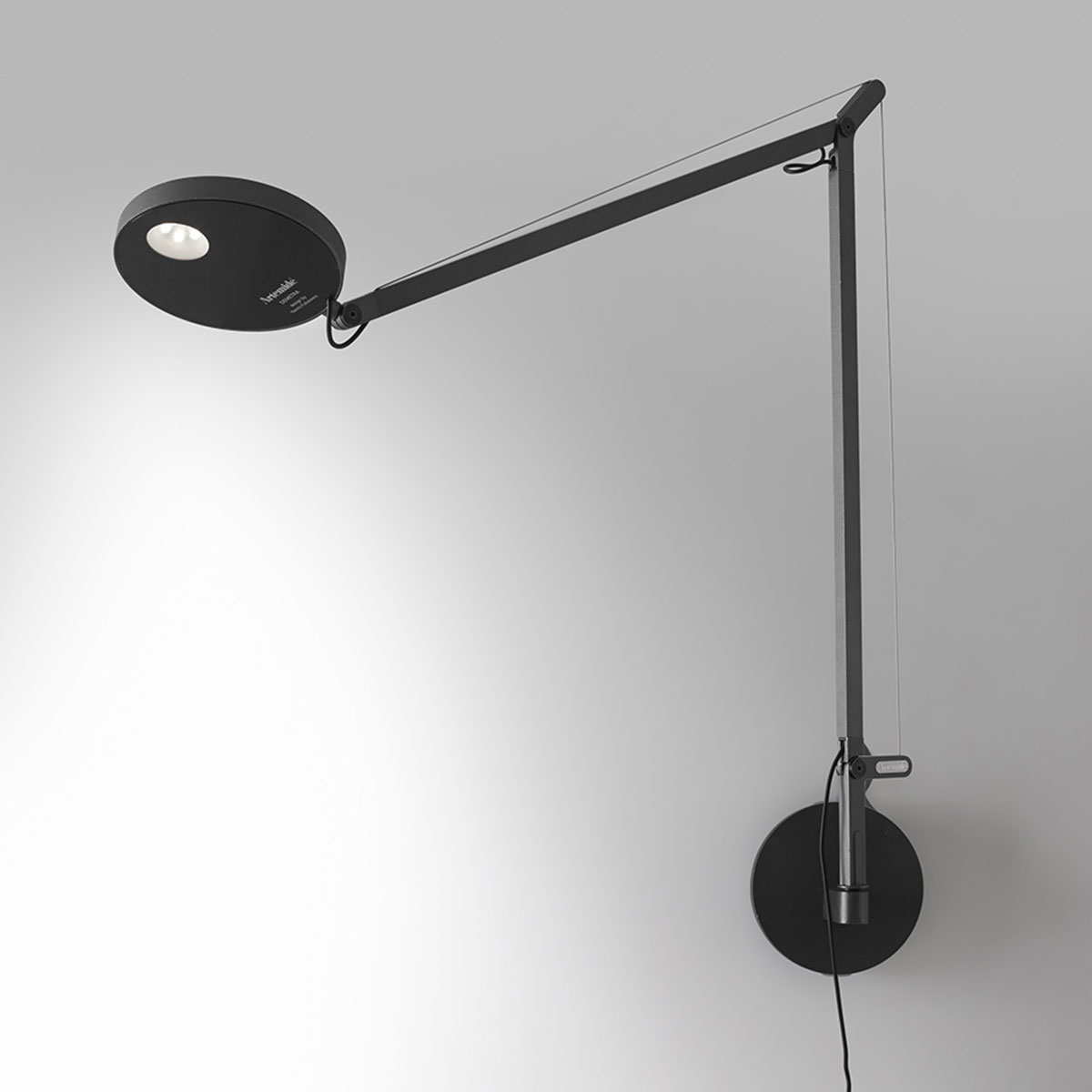 Artemide Demetra Parete LED, anthrazitgrau