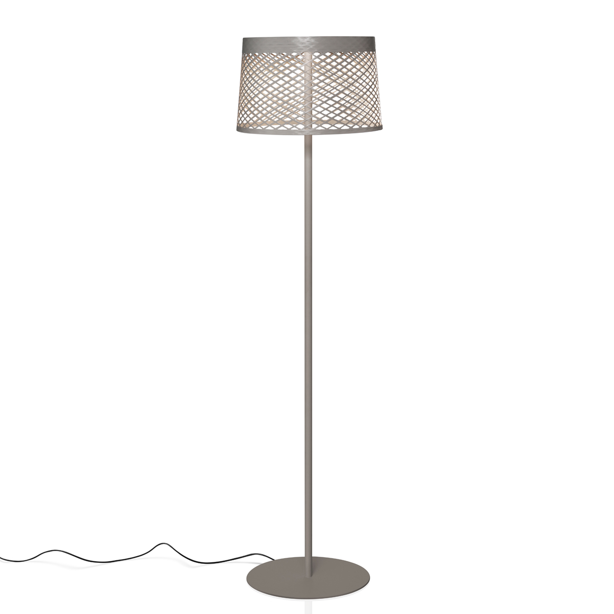 Foscarini Twiggy Grid LED Lettura Outdoor, greige (graubeige)