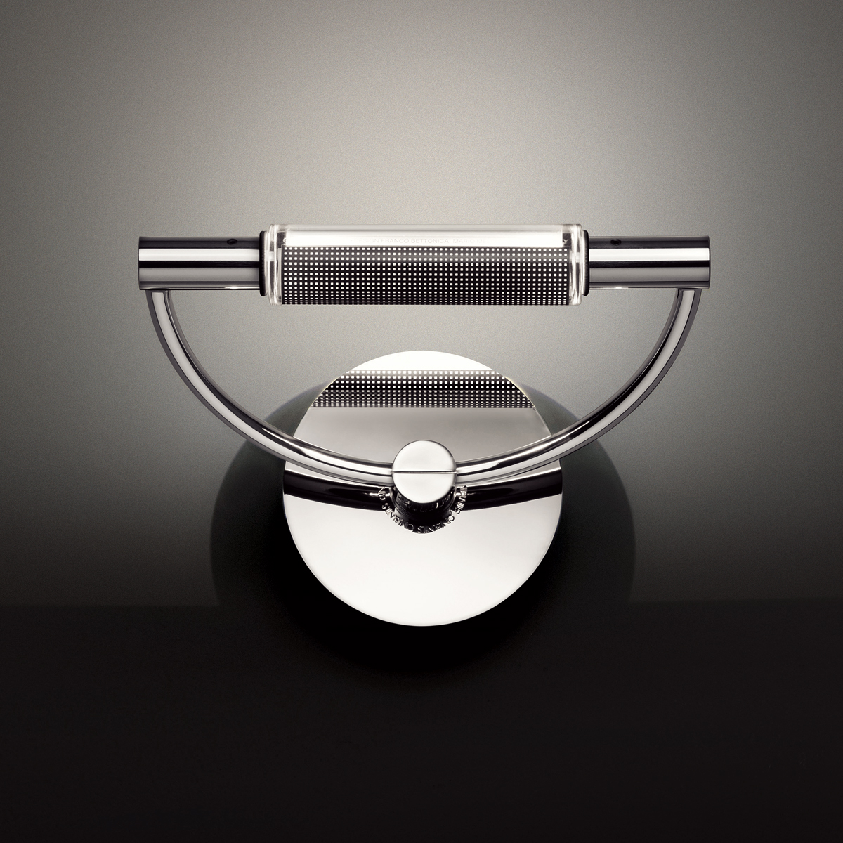 Cini & Nils Gradiminiparete LED, Chrom, Diffusor 180° gerastert
