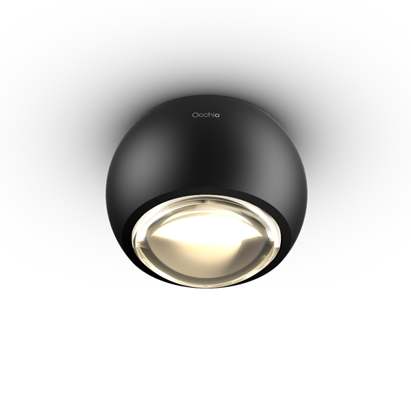 Occhio io alto v Volt C LED Deckenstrahler, 2700 K, schwarz matt