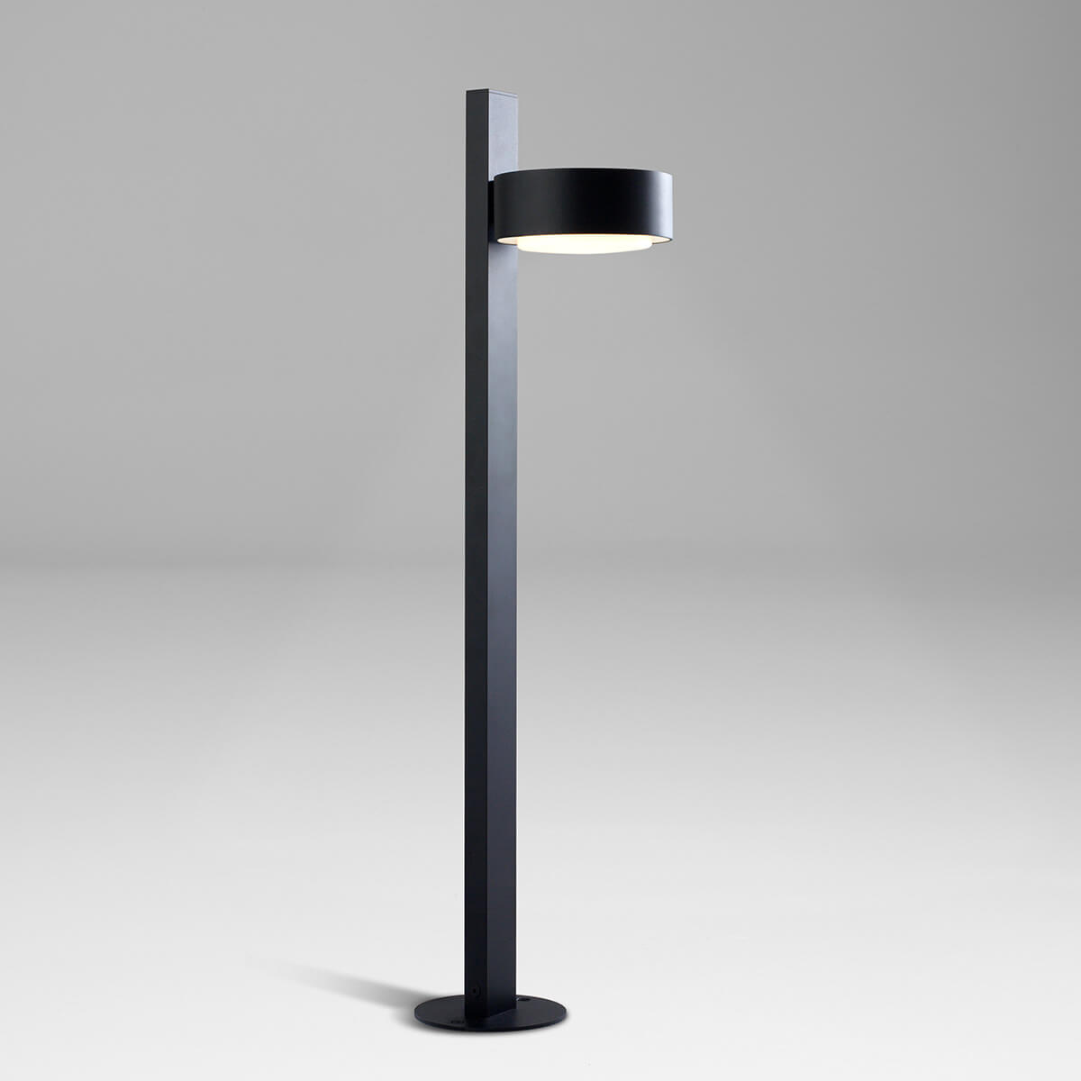 Marset Plaff-on! B IP65 LED Wegeleuchte, schwarz