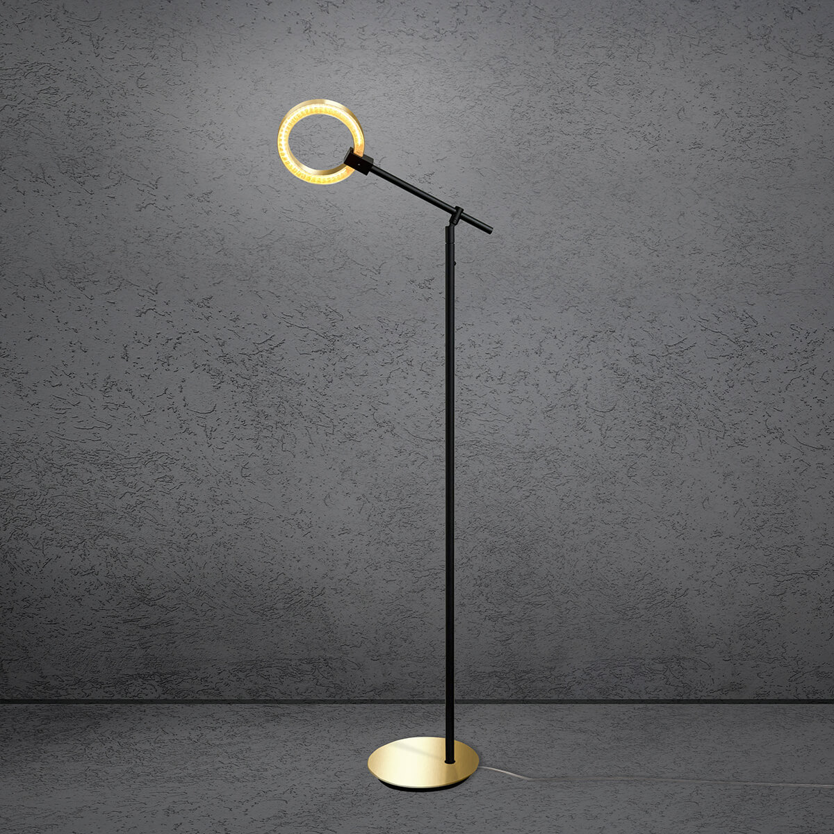 schwarz / Gold eloxal