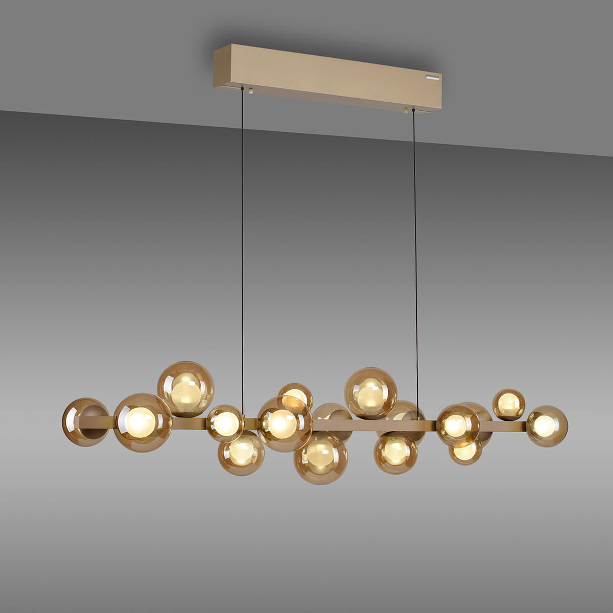 PURE E-Popup LED Pendelleuchte mit e-LIFT und CCT