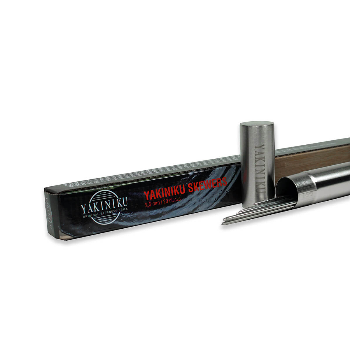 Yakiniku Yakitori Grillspieße, 20 Stück, Stärke: 2,5 mm, Verpackung