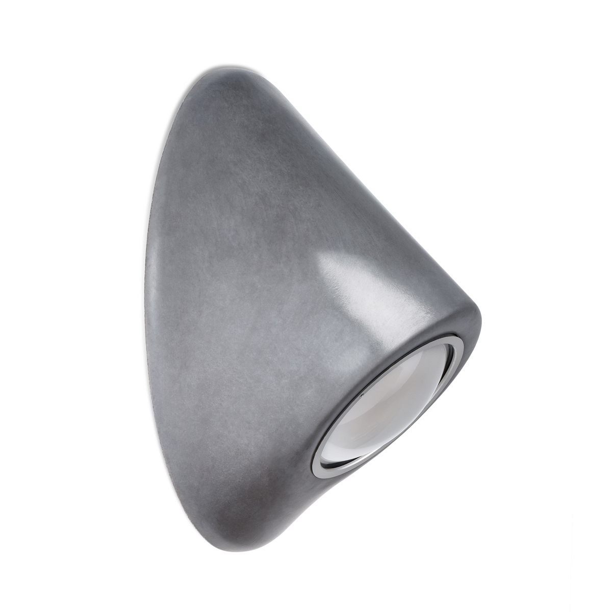 Less 'n' More Mimix Beton LED Aufbaustrahler, Auslaufmodell, grau poliert Mimix Beton LED Aufbaustrahler, Auslaufmodell