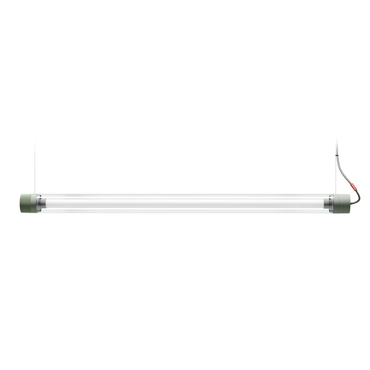 Fatboy Tjoep Large LED Wand- / Pendelleuchte, industriegrün (Montage als Pendelleuchte)