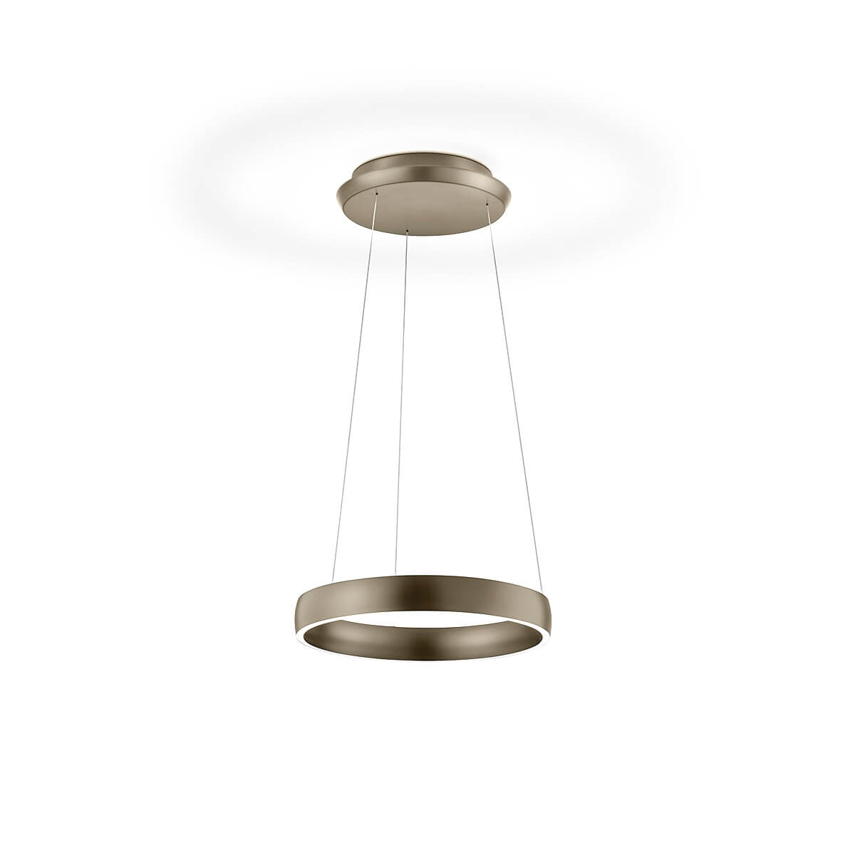 Knapstein Sara-40 LED Pendelleuchte, Effekt Bronze