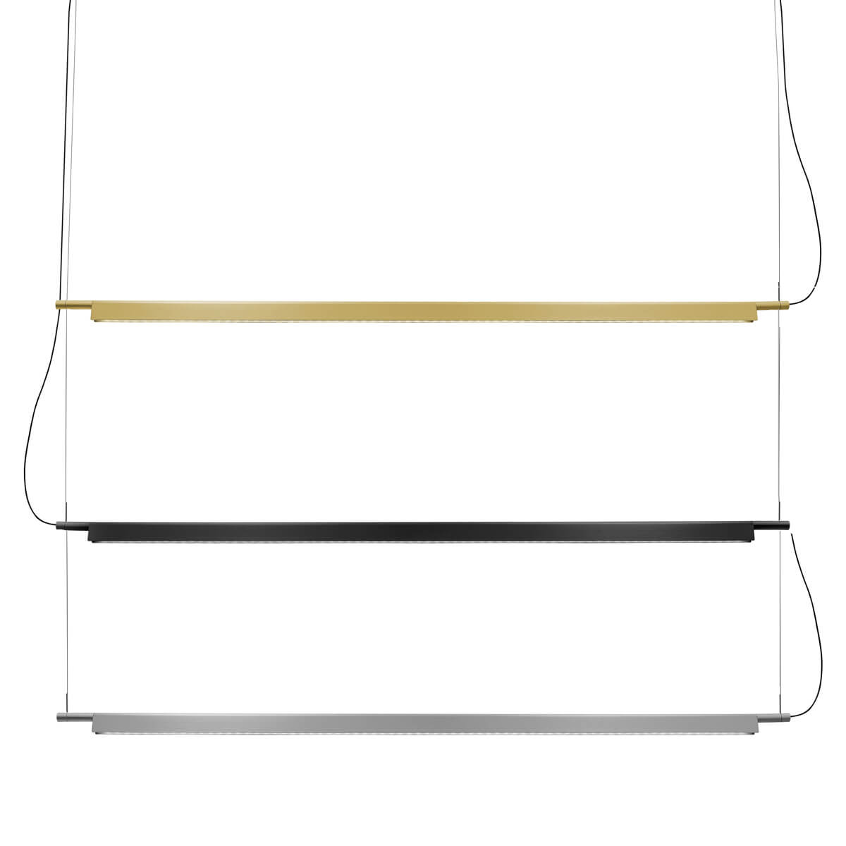 Luceplan Compendium LED Sospensione, alle Ausführungen, Verwendung als Downlight