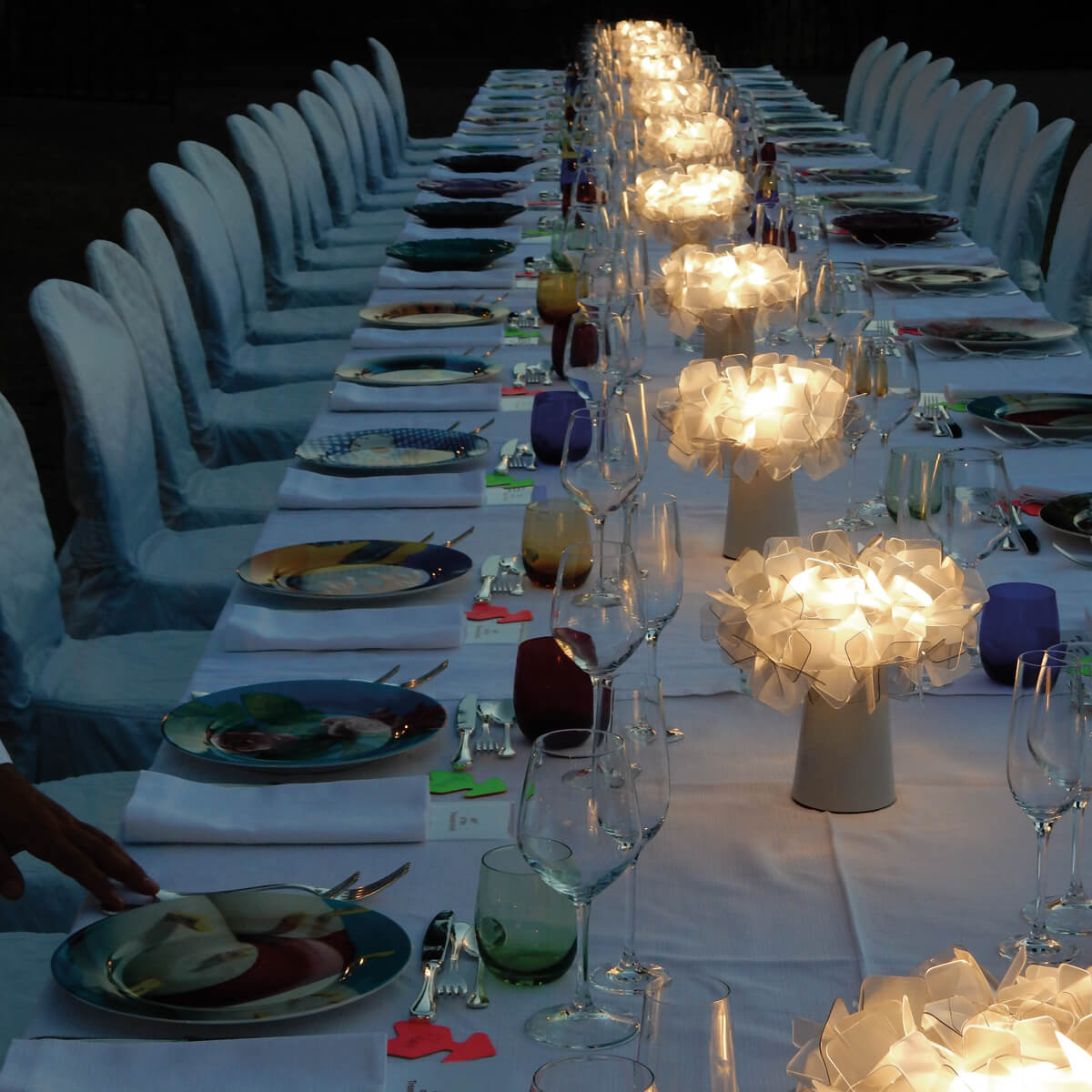 Slamp Clizia Battery LED Akkuleuchte, fumé