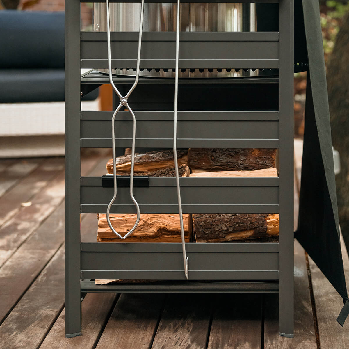 Solo Stove Station Unterstand, schwarz