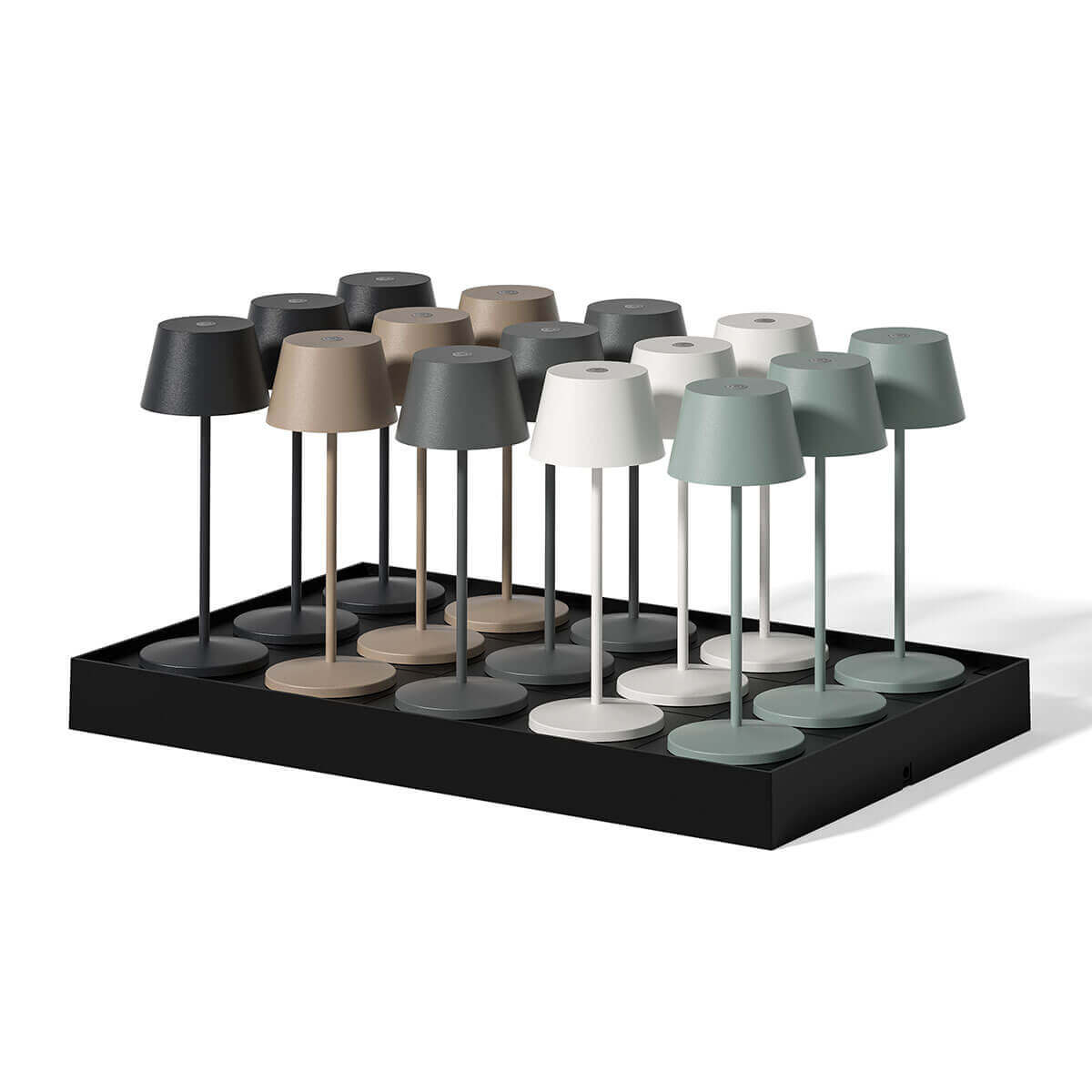 Villeroy & Boch 15-fach Ladestation für Seoul & Neapel Micro, schwarz (Leuchten nicht im Lieferumfang inbegriffen)