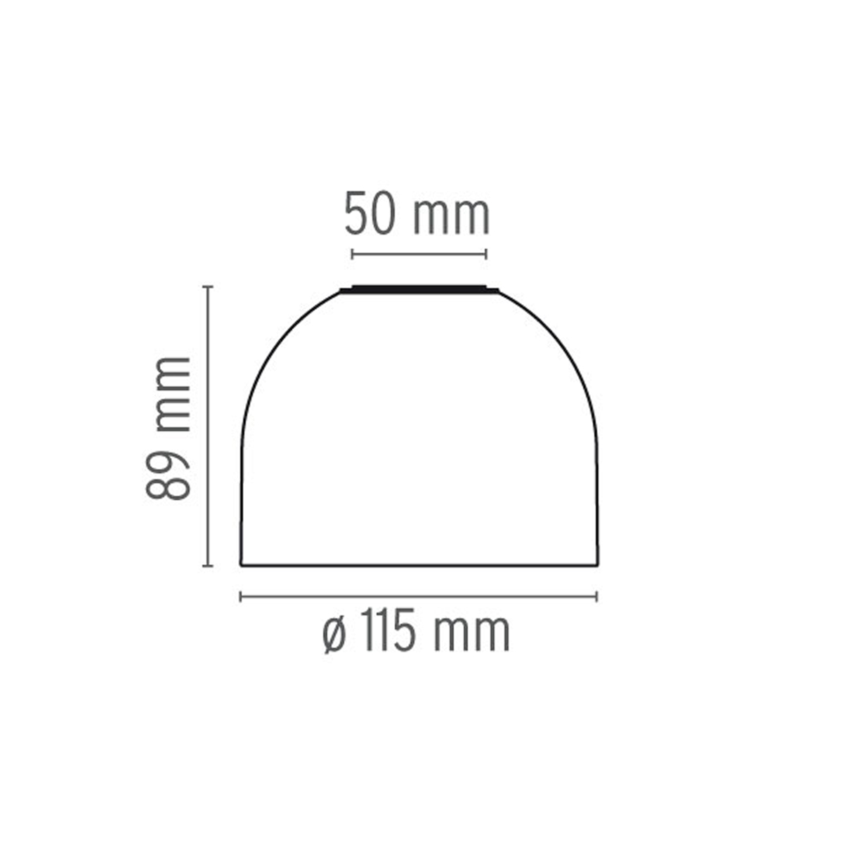 Flos Wan C/W Deckenleuchte