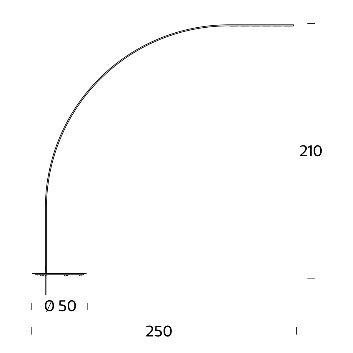 Fontana Arte Yumi LED Stehleuchte