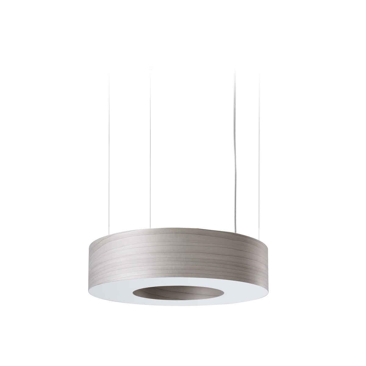 LZF Lamps Saturnia Small LED Pendelleuchte, grau