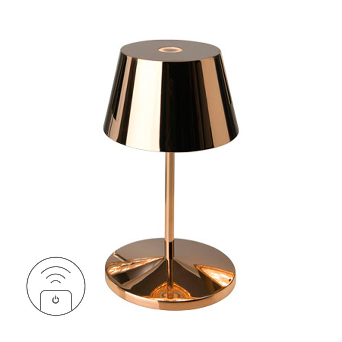 Villeroy & Boch Seoul RC LED Akkuleuchte, Roségold