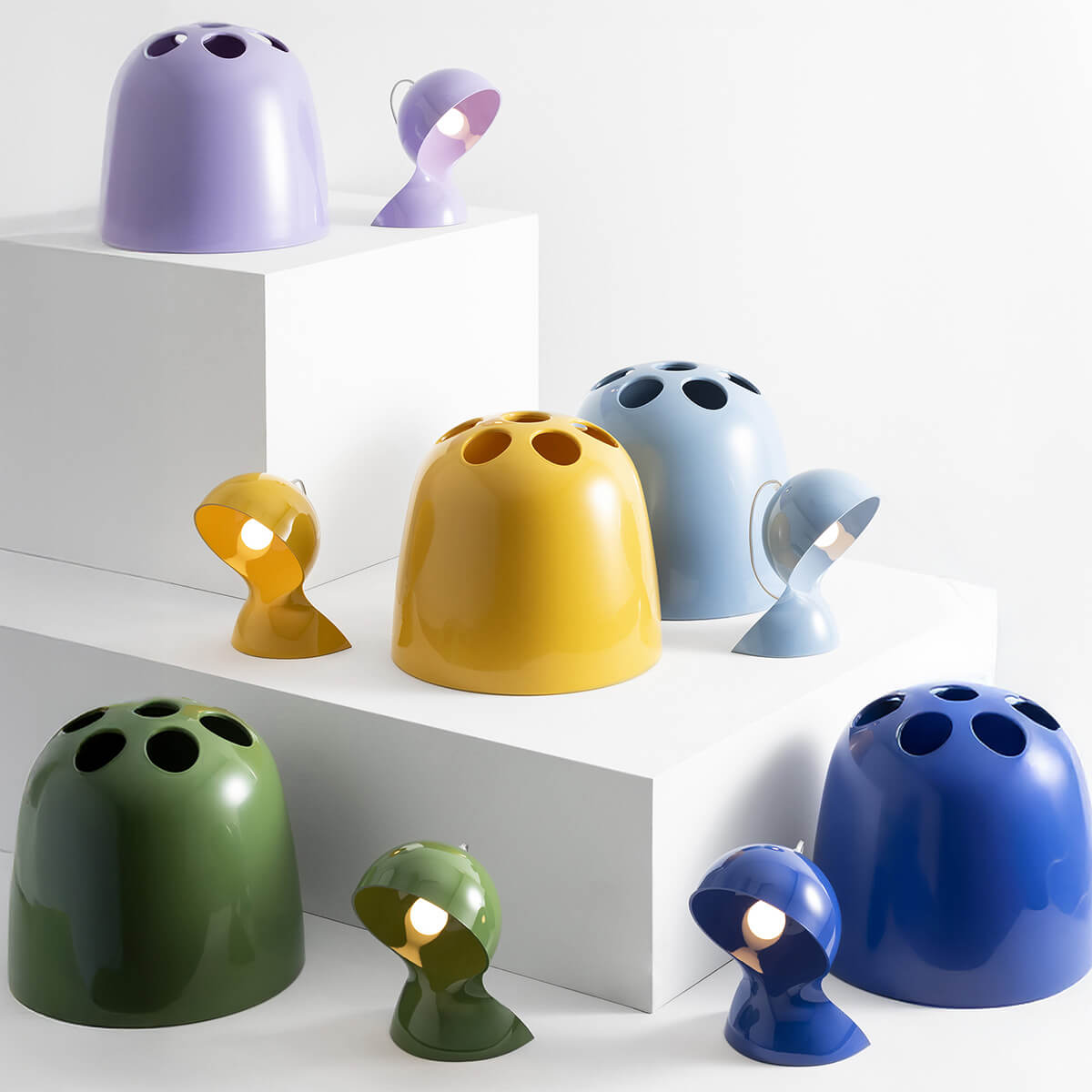 Artemide Dalù Tavolo, verschiedene Ausführungen