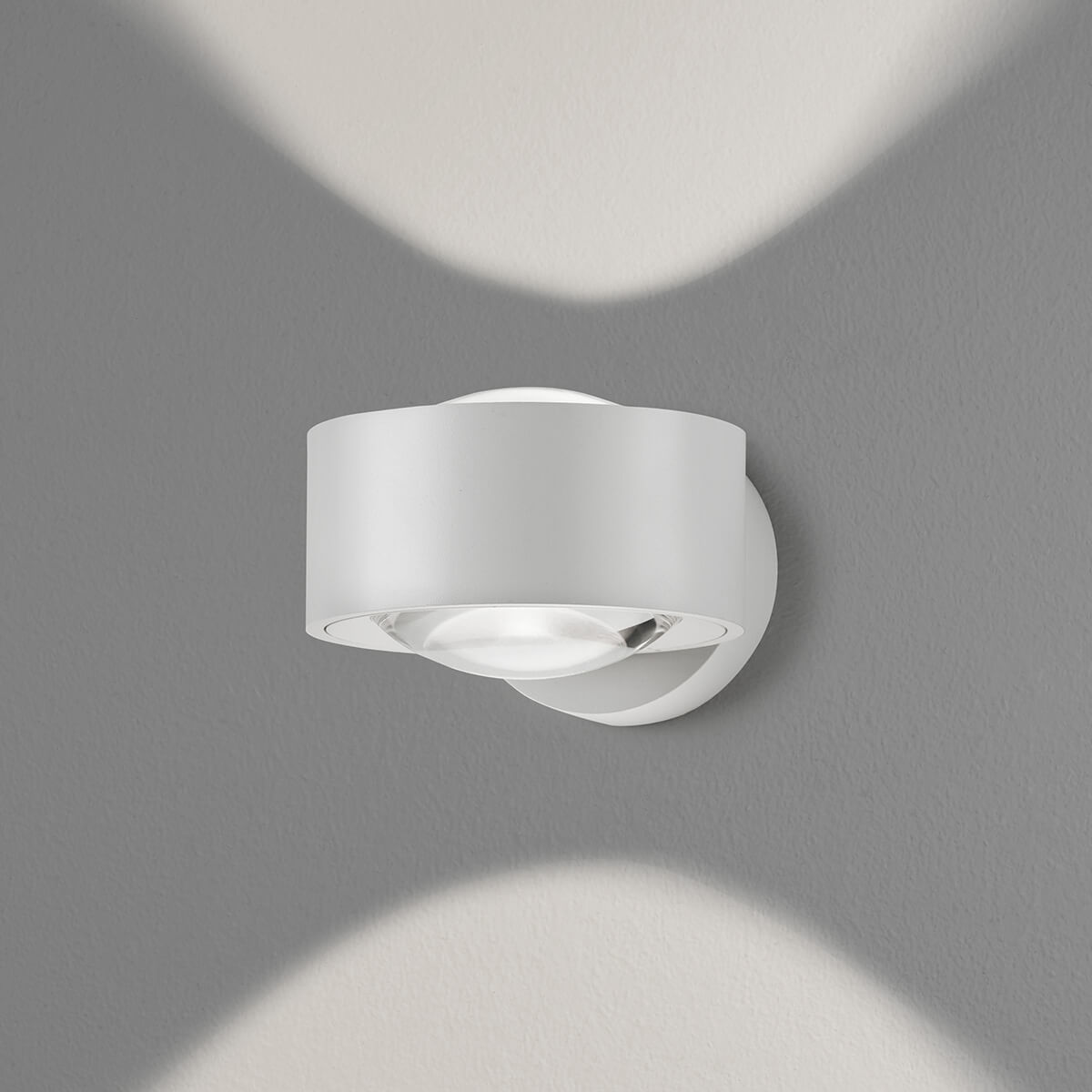 Egger Licht DLS Lighting Clippo Optic Wall LED Wandstrahler, weiß