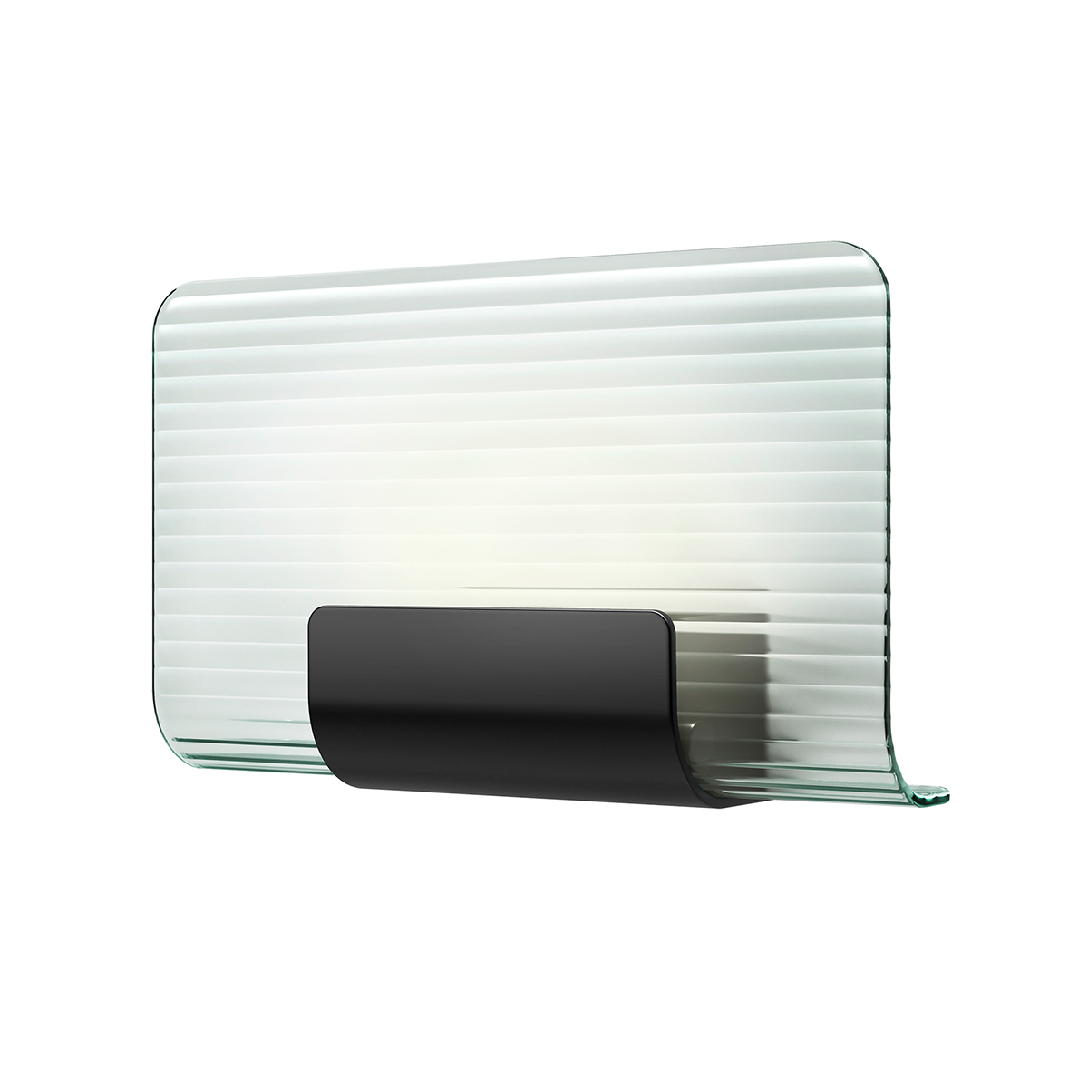 Kundalini Nami LED Wandleuchte, schwarz