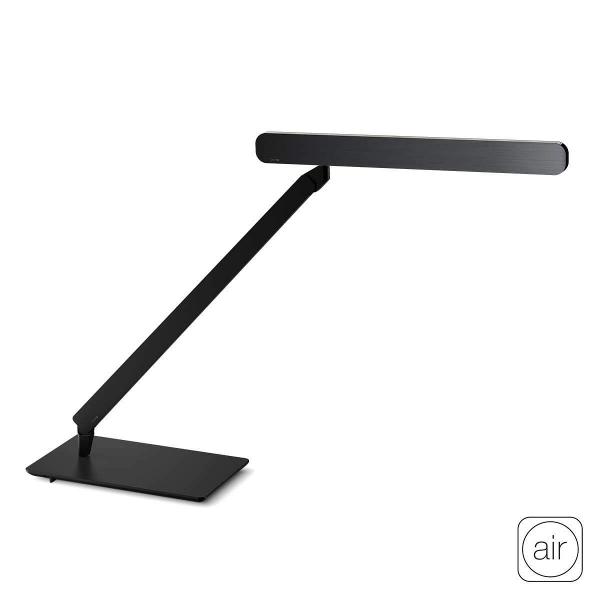 Occhio Taglio tavolo "air" Tischleuchte, schwarz matt, Kopf: black phantom Taglio tavolo "air" Tischleuchte