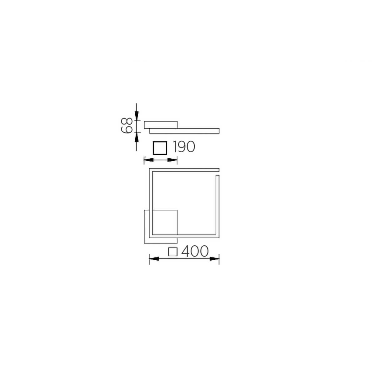 Yoko-Q LED Deckenleuchte