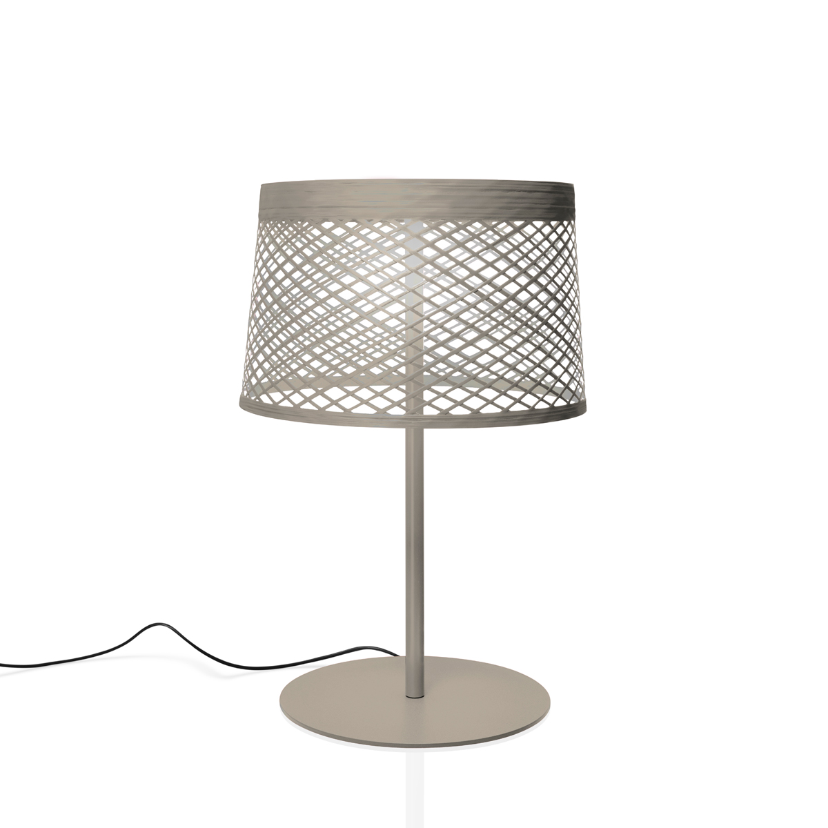 Foscarini Twiggy Grid XL LED Tavolo Outdoor, greige (graubeige)