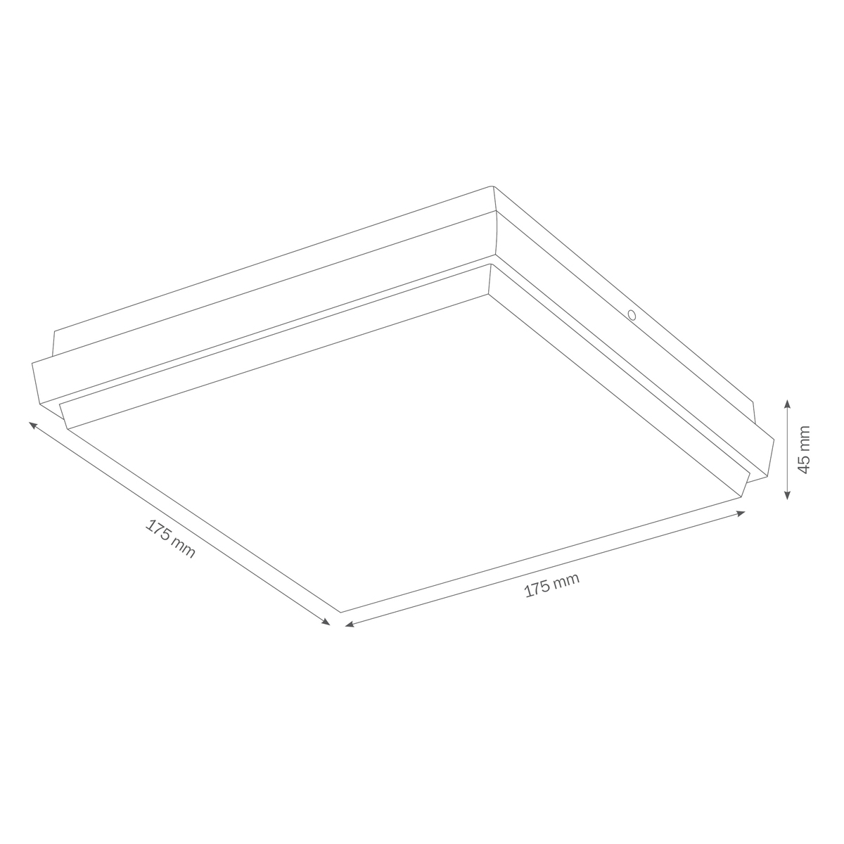 5060/5061/5062 LED Wand- / Deckenleuchte
