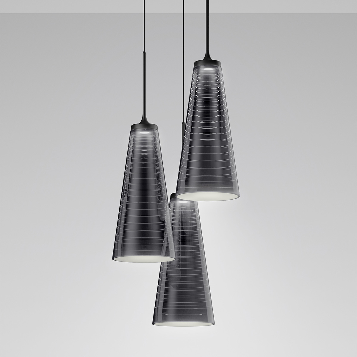 Look at Me 21 Cluster LED Sospensione, App-kompatibel