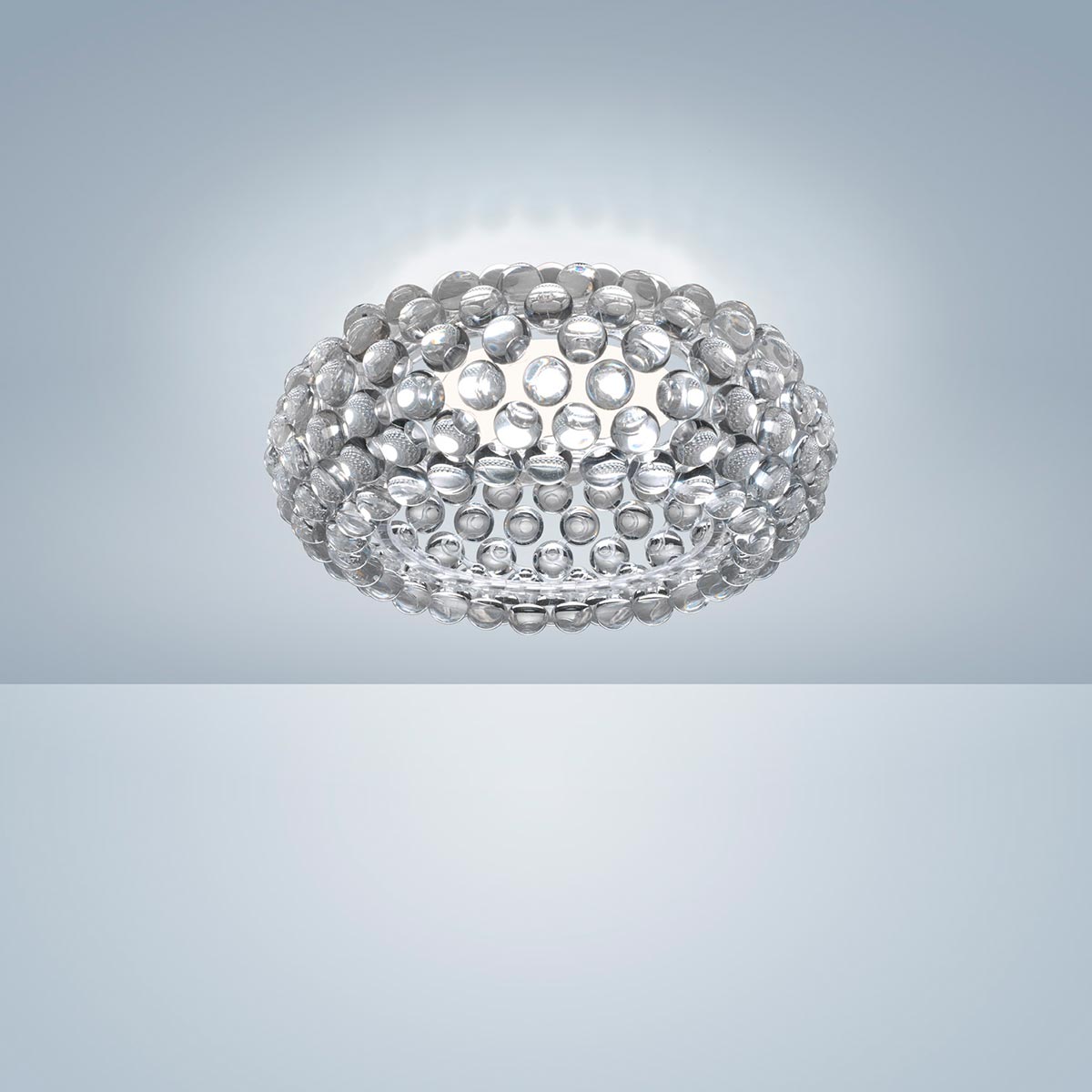 Foscarini Caboche Plus LED Soffitto, transparent