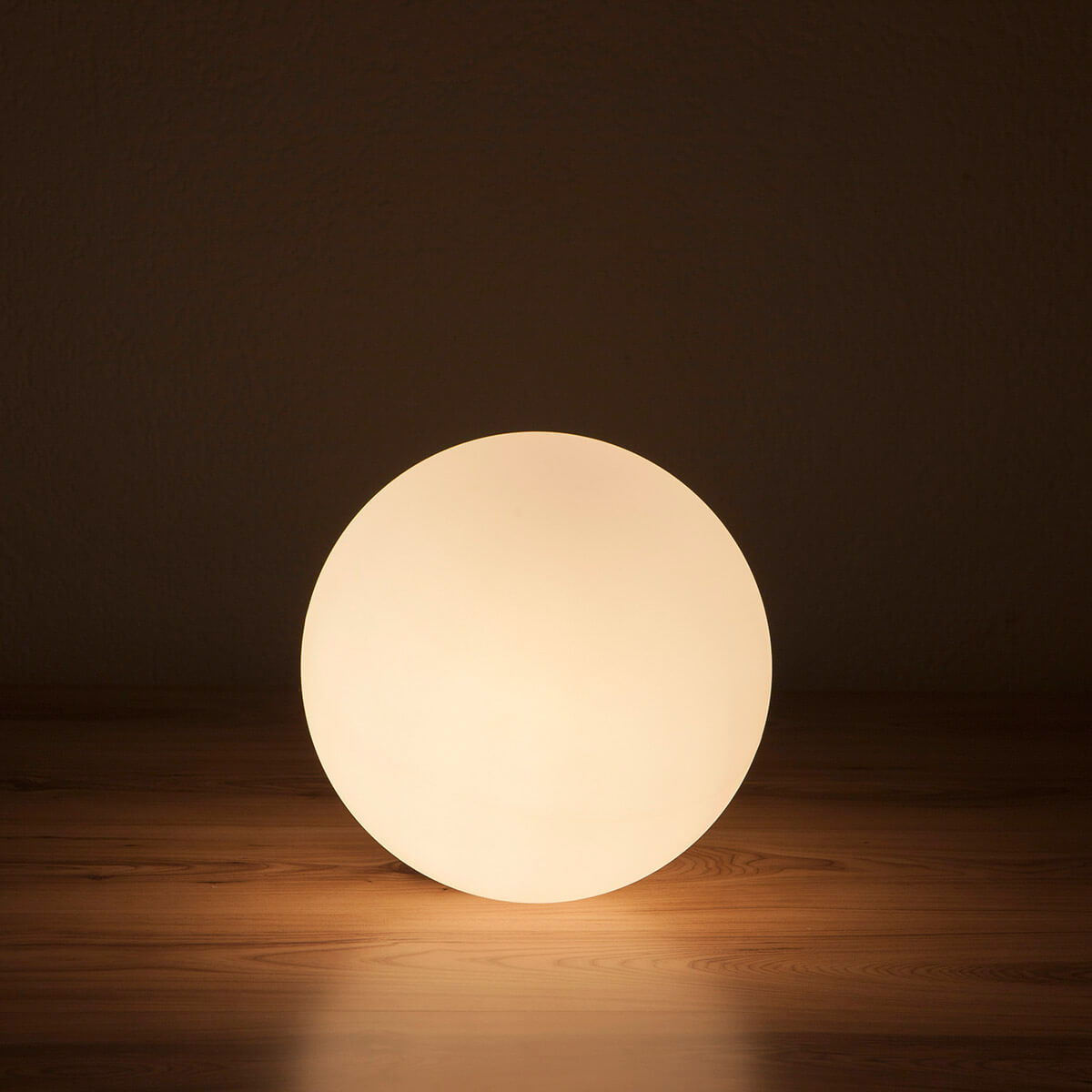 Epstein Kugel Snowball Stationär Bodenleuchte, Ø: 30 cm, weiß