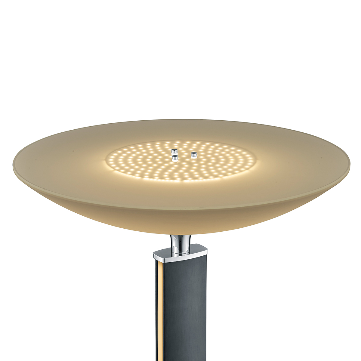 Bankamp Pure F LED Stehleuchte, anthrazit matt eloxiert, Dim-to-Warm