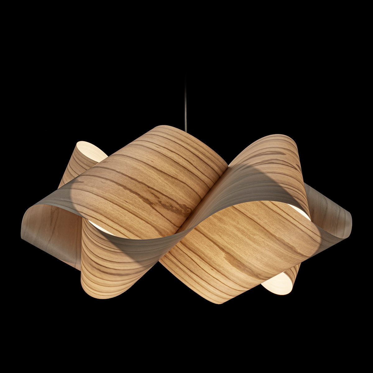 LZF Lamps Swirl Large Pendelleuchte, grau