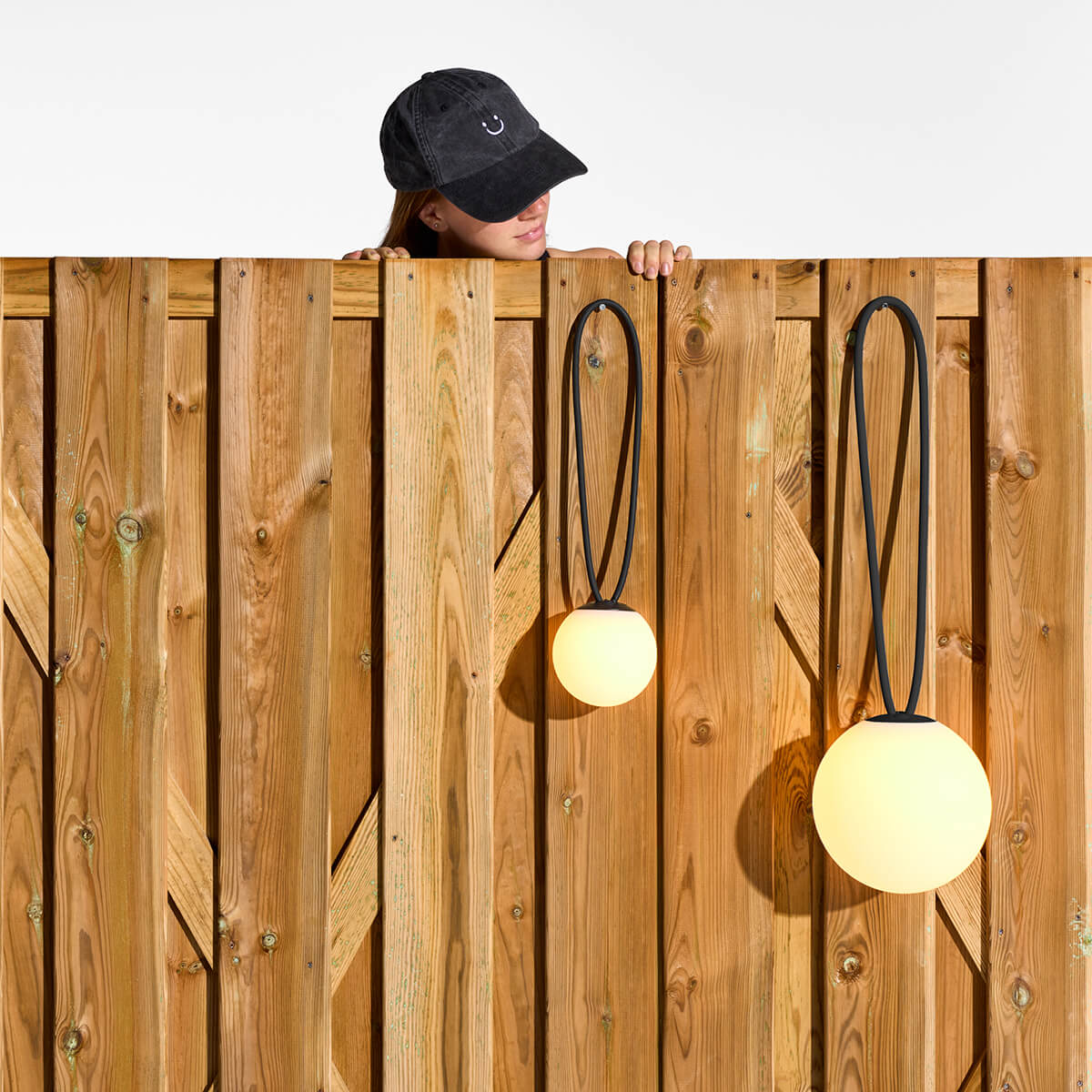 Fatboy Bolleke Mini la Surprise LED Akku-Pendelleuchte und Bolleke LED Akku-Pendelleuchte, anthrazit