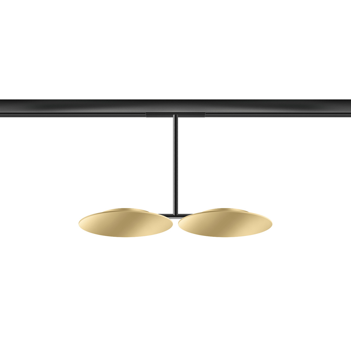 Bruck All-In Up Duo LED Strahler, champagner / schwarz