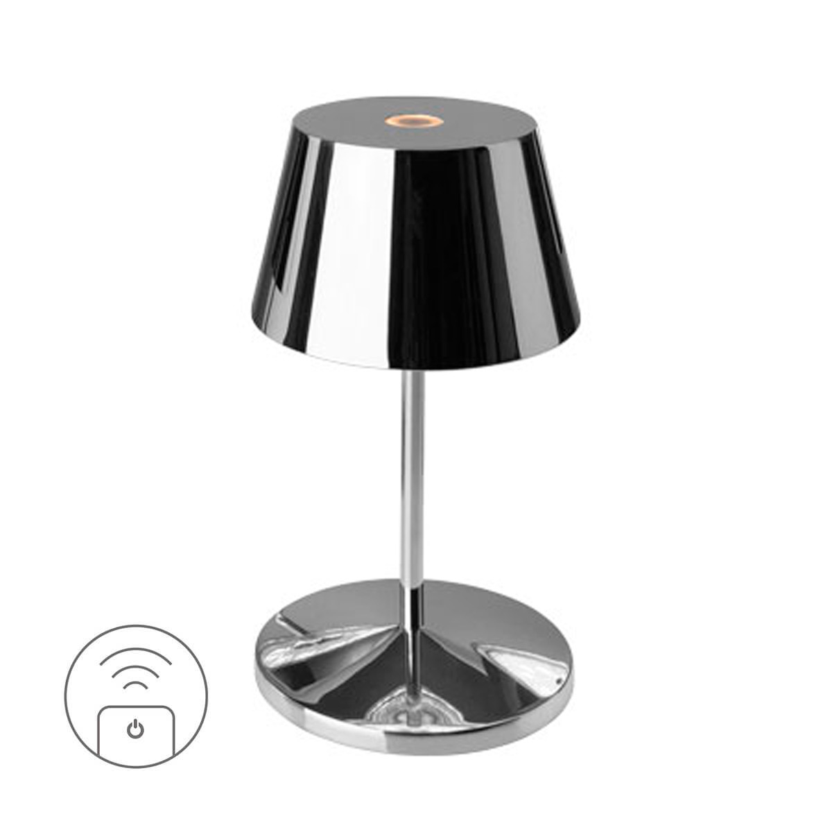 Villeroy & Boch Seoul RC LED Akkuleuchte, Chrom