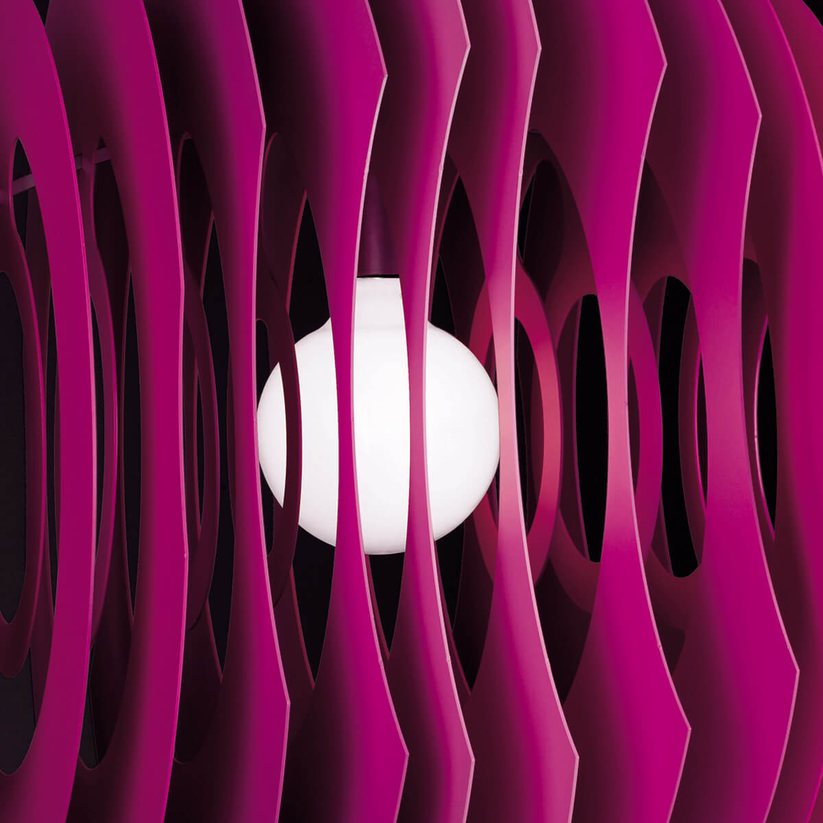 Foscarini Supernova Sospensione, fuchsia