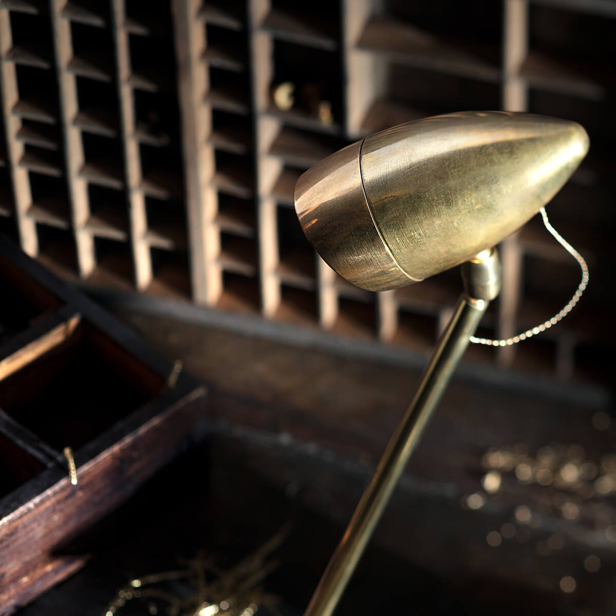 Catellani & Smith CicloItalia T LED Tischleuchte, Messing (Foto: Nava-Rapacchietta)