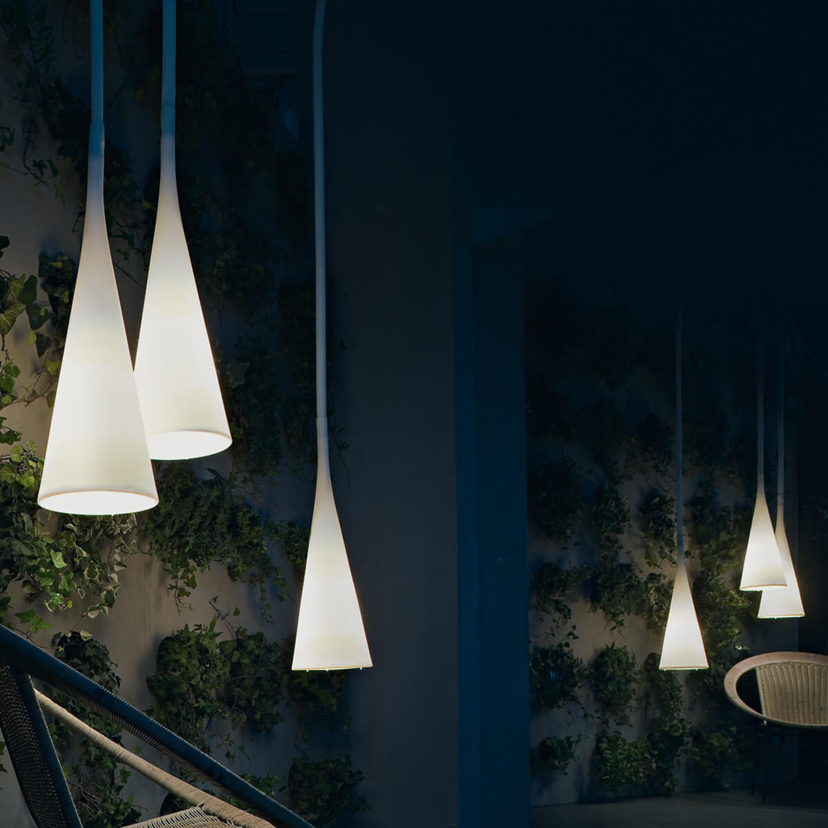 Foscarini Uto Tavolo / Sospensione, bianco (weiß)