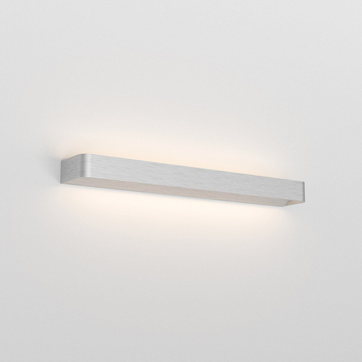 Rotaliana Frame W3 LED Wandleuchte, 2700 K, Nickel gebürstet