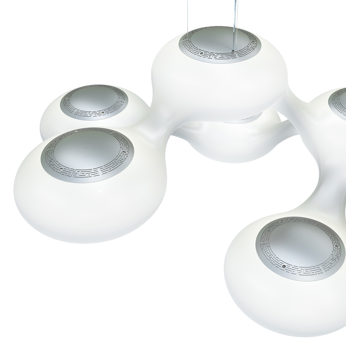 Next Cosmo LED Pendelleuchte, weiß