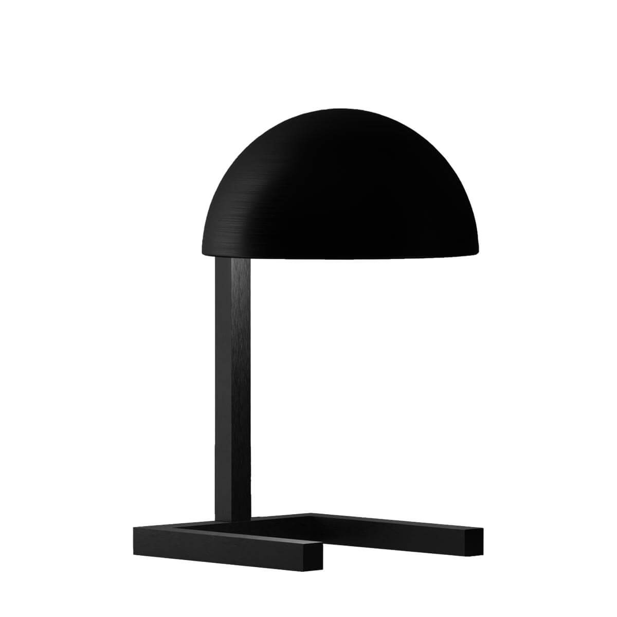 Lumen Center MJA Tischleuchte, schwarz matt