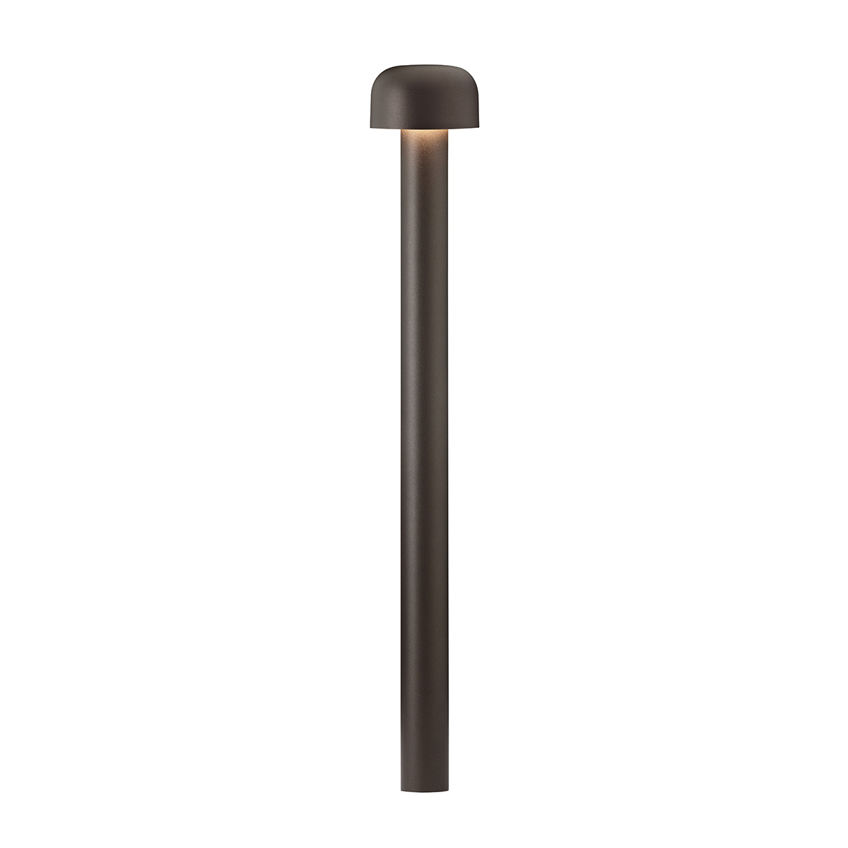 Flos Bellhop Bollard 850 LED Pollerleuchte, 2700 K, deep brown (braun)