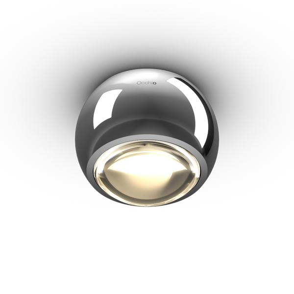 Occhio io alto v Volt C LED Deckenstrahler, 2700 K, Chrom