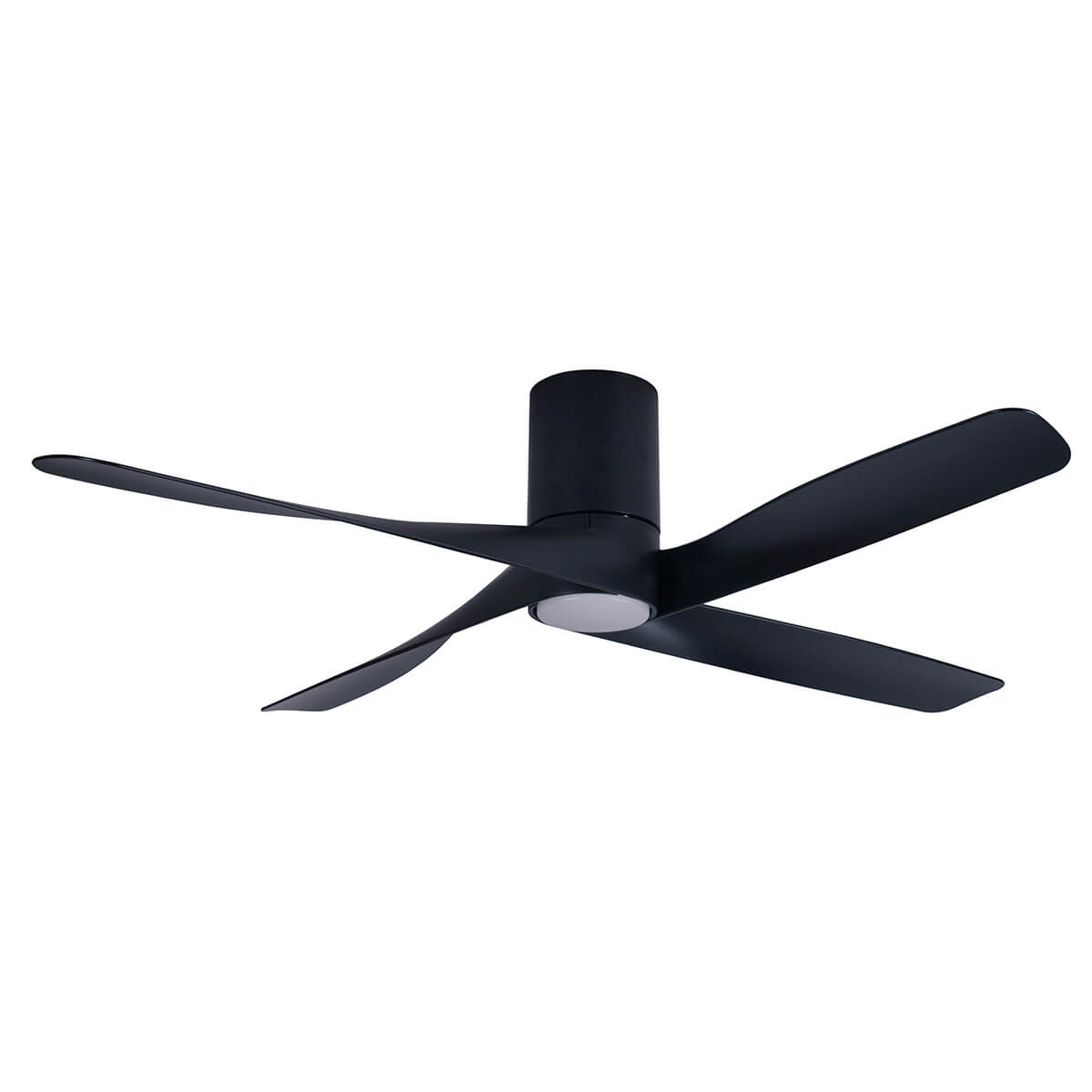 Beacon Lighting Lucci Air Riviera Deckenventilator mit Licht, schwarz (ausgeschaltet)
