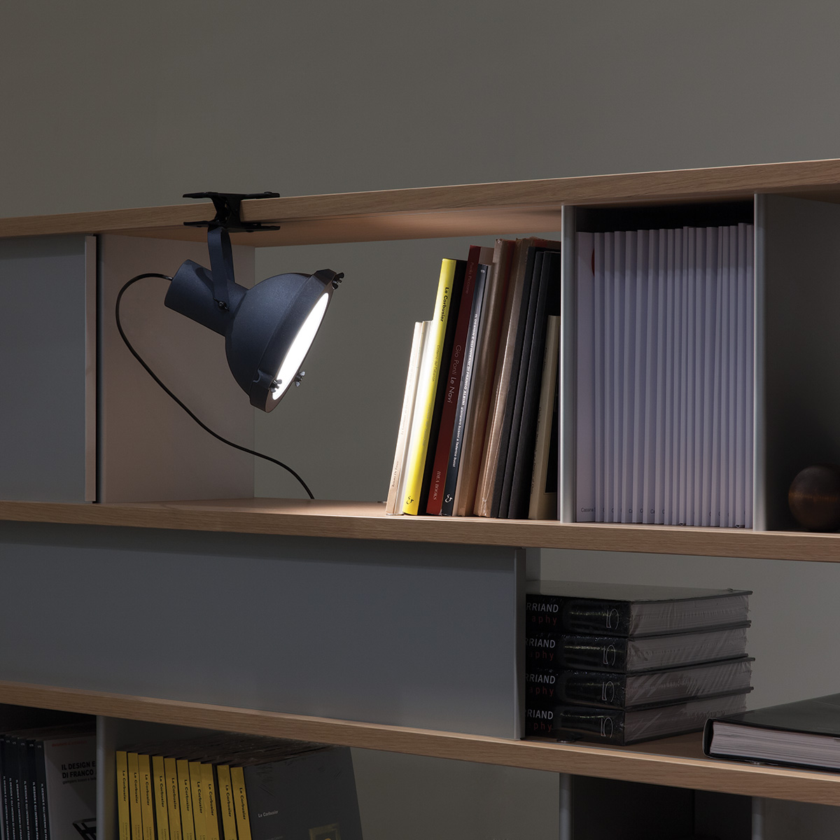 Nemo Projecteur 165 Clip / Pinza, nachtblau