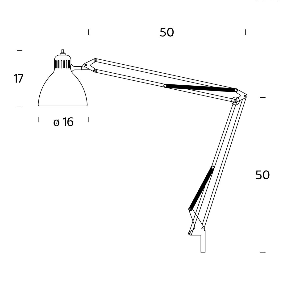 Fontana Arte Naska Tischleuchte, Körper