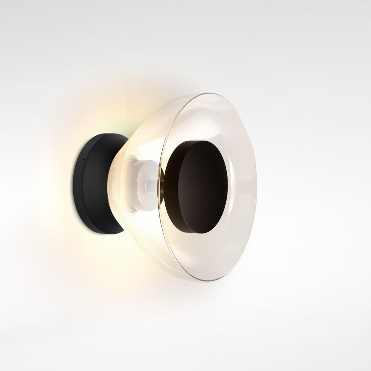 Aura W/Canopy LED Wandleuchte