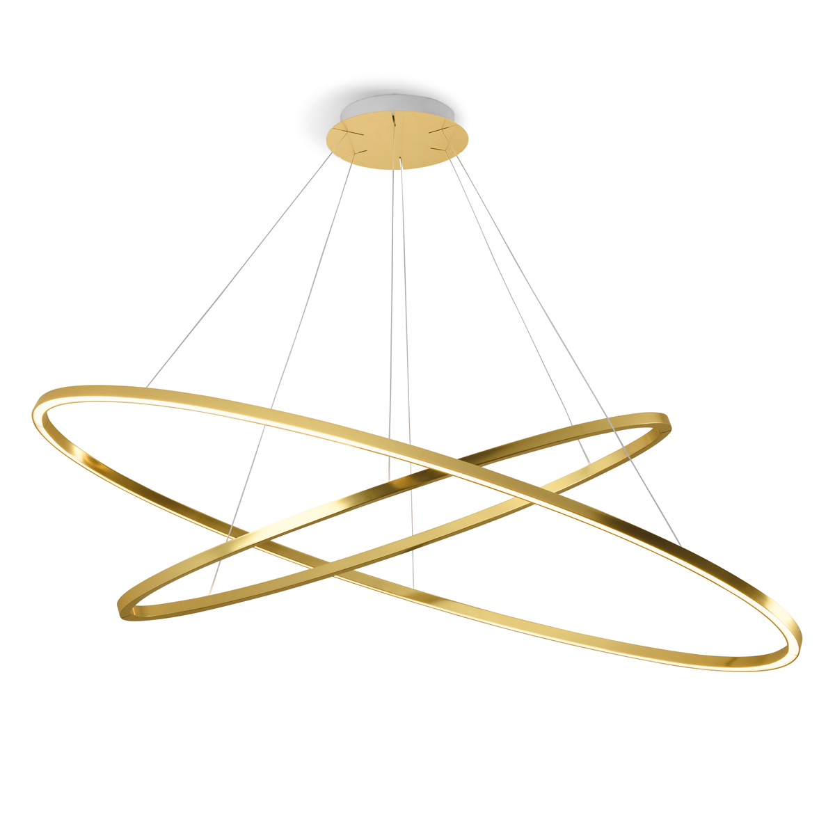 Nemo Ellisse Double Sospensione, golden poliert